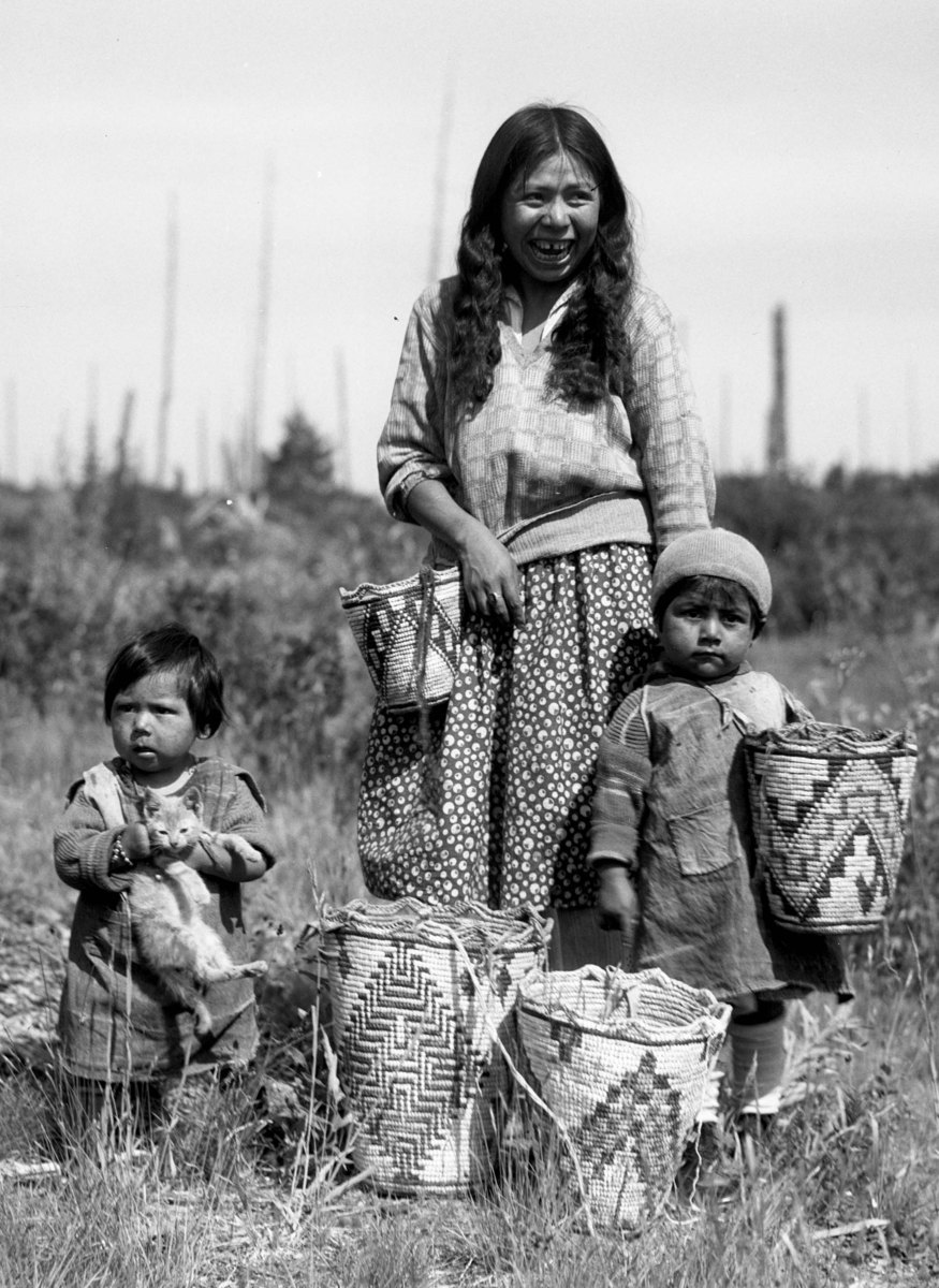 Yakima Indian family