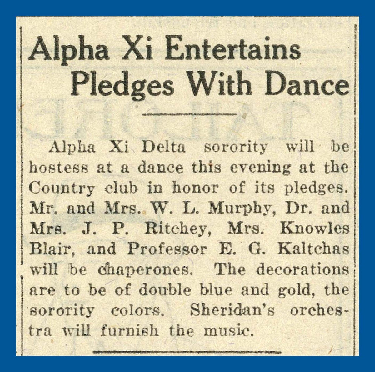 Alpha Xi Entertains Pledges with Dance, page 3<br />

