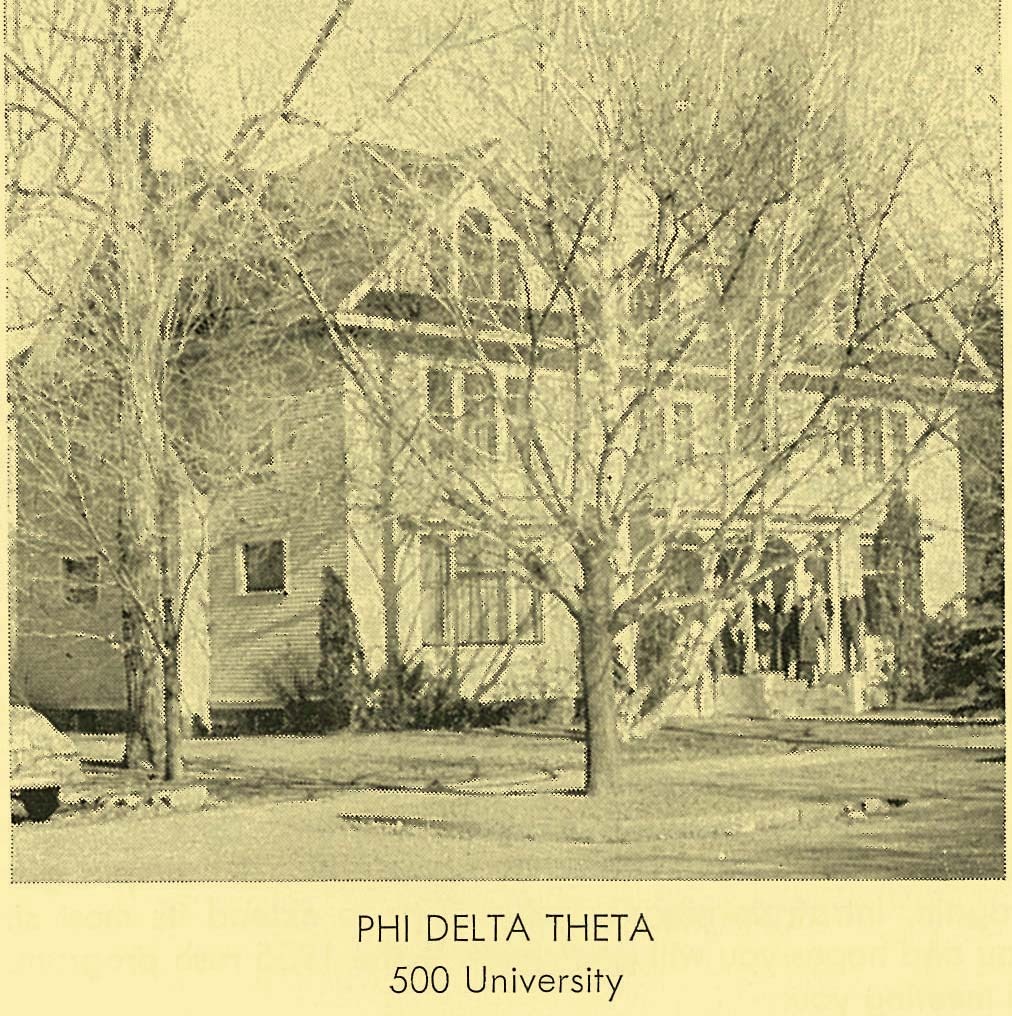 Fraternities at Montana, page 4, 5, 15, 16<br />
