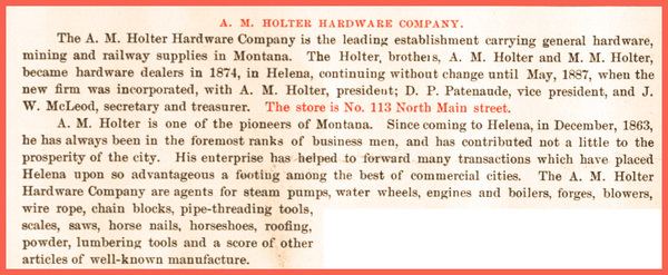 Helena, Illustrated, Capital of the State of Montana, page 62.