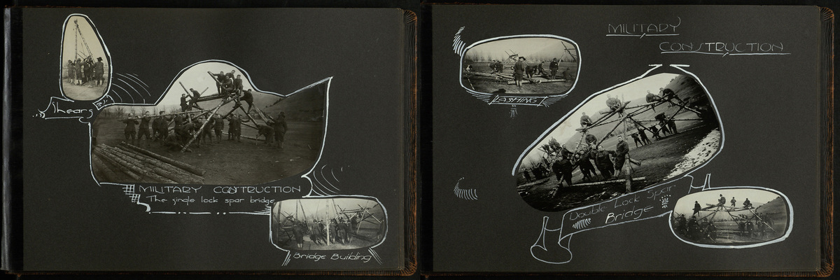 Student Army Training Corps Photograph Album, pages 19 and 20.