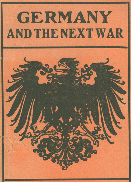 Germany and the Next War, cover. 