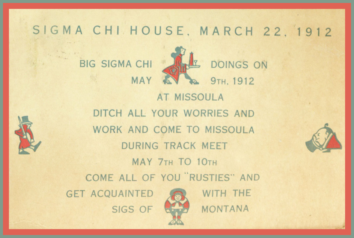 Big Sigma Chi Doings Invite