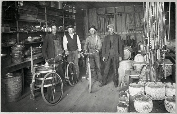Interior of General Store in Dutton, Montana 