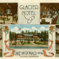 Glacier Hotel at Lake McDonald. 