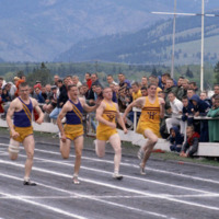 Track race at meet