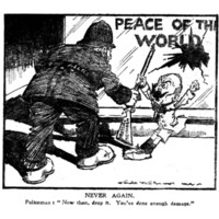 The Daily Graphic, Special War Cartoons, No. 2, page 6. 	