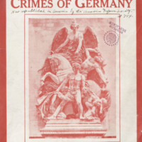The Crimes of Germany, cover. 	