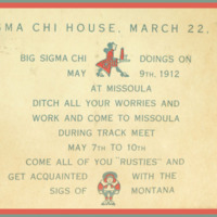 Big Sigma Chi Doings Invite