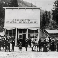 A. P. Johnston&#039;s second store in Superior, Montana 