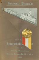 Souvenir Program Interscholastic Meet, Montana Field, cover