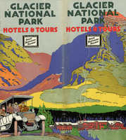 Glacier National Park Hotels & Tours, cover.