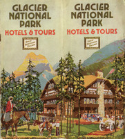 Glacier National Park: Hotels & Tours, cover.