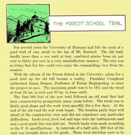 Forestry Kaimin, Vol. 1, No. 2, 1916