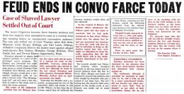 "Feud Ends in Convo Farce Today," Kaimin, November 2, 1945