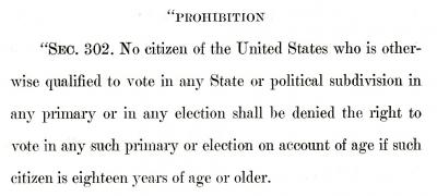 Amendment No. 545 to the Voting Rights Act
